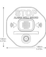 Fire Door False Open Timing Alarm System