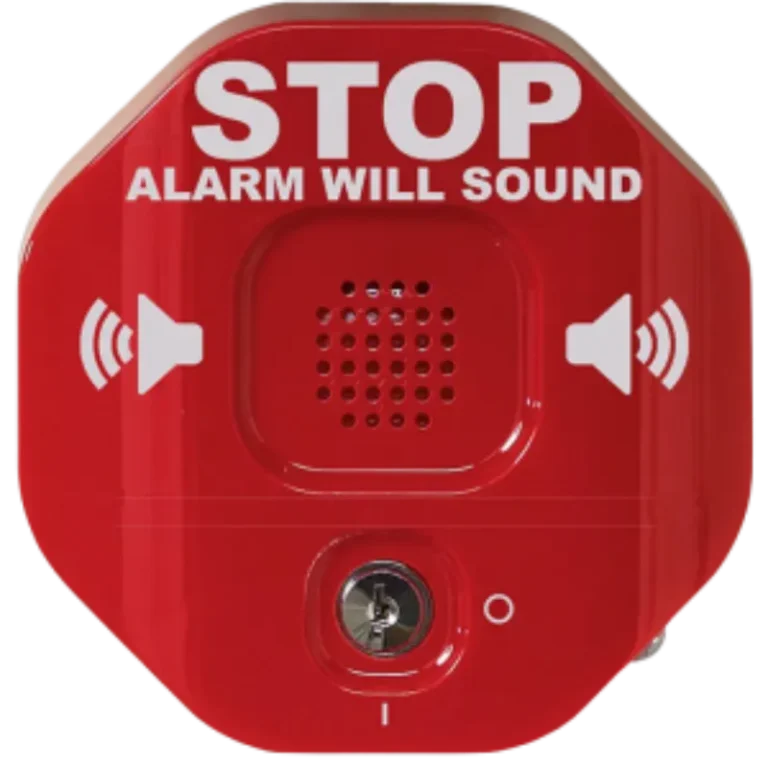 Fire Door False Open Timing Alarm System