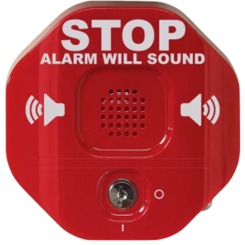 Fire Door False Open Timing Alarm System