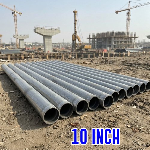 10 Inch M.S. ERW 40 Schedule Pipe