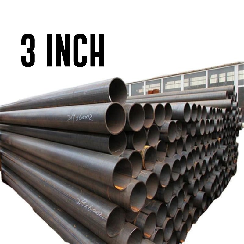 3 Inch M.S. ERW 40 Schedule Pipe