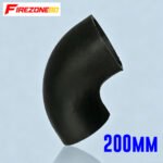 Elbow MS Welded Long 200mm
