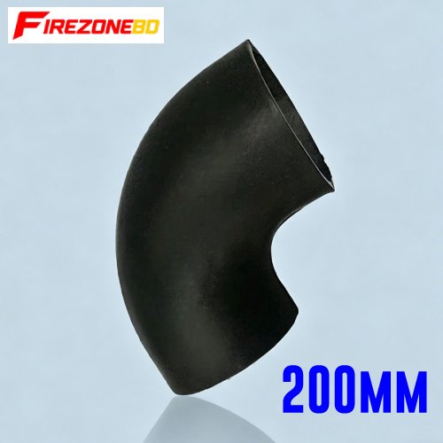 Elbow MS Welded Long 200mm