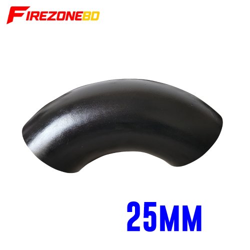Elbow MS Welded Long 25mm