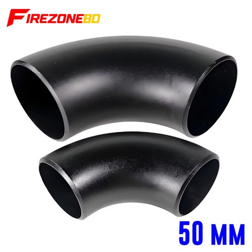 Elbow MS Welded Long 50mm
