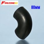 Elbow MS Welded Long 80mm