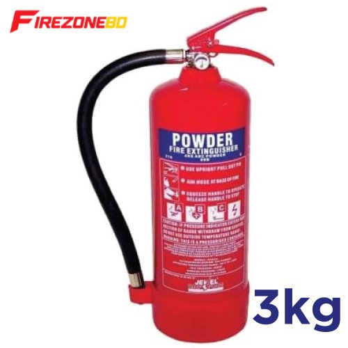 3kg Fire Extinguisher ABCE Dry Powder