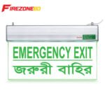Transparent Fire Exit Light